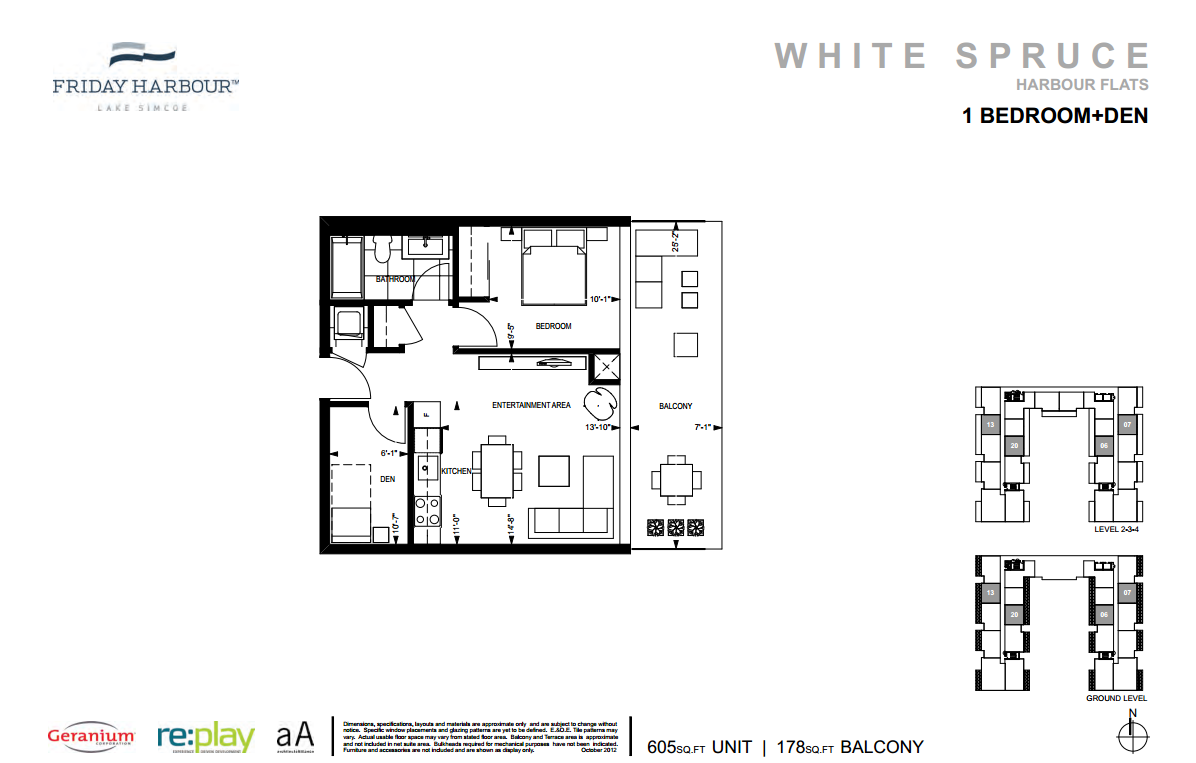  Floor Plan of Friday Harbour with undefined beds