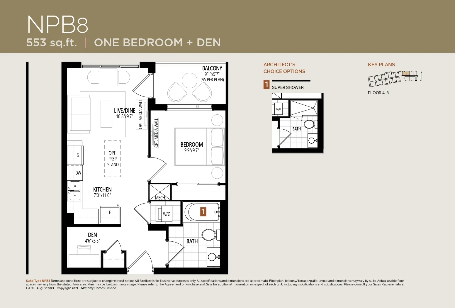 NPB8 Floor Plan of Views on the Preserve Condos with undefined beds