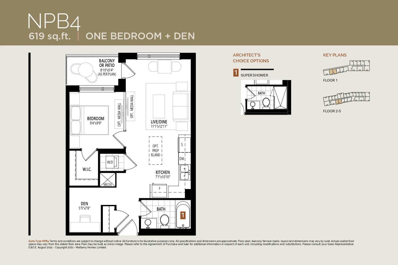 NPB4 Floor Plan of Views on the Preserve Condos with undefined beds