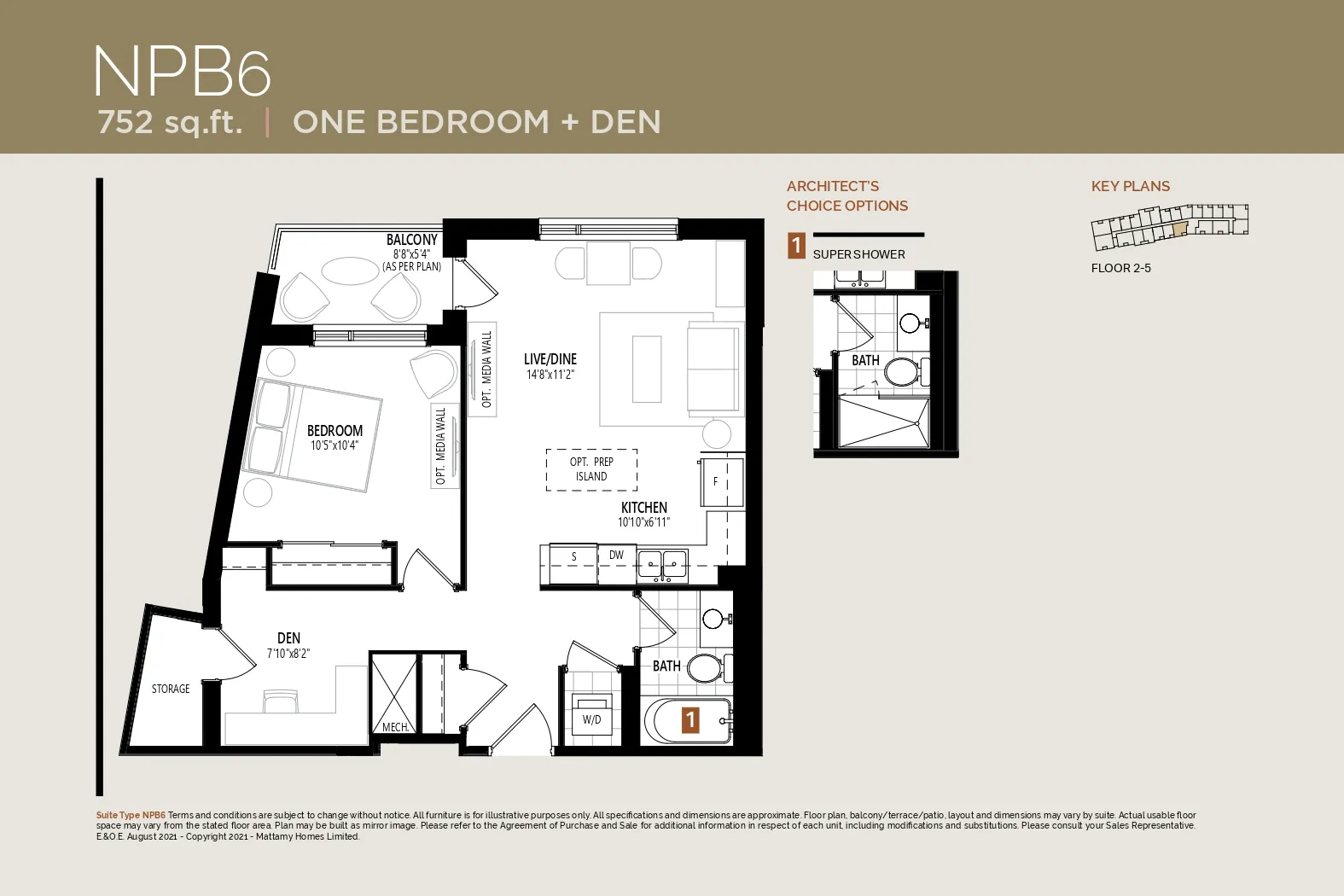 NPB6 Floor Plan of Views on the Preserve Condos with undefined beds