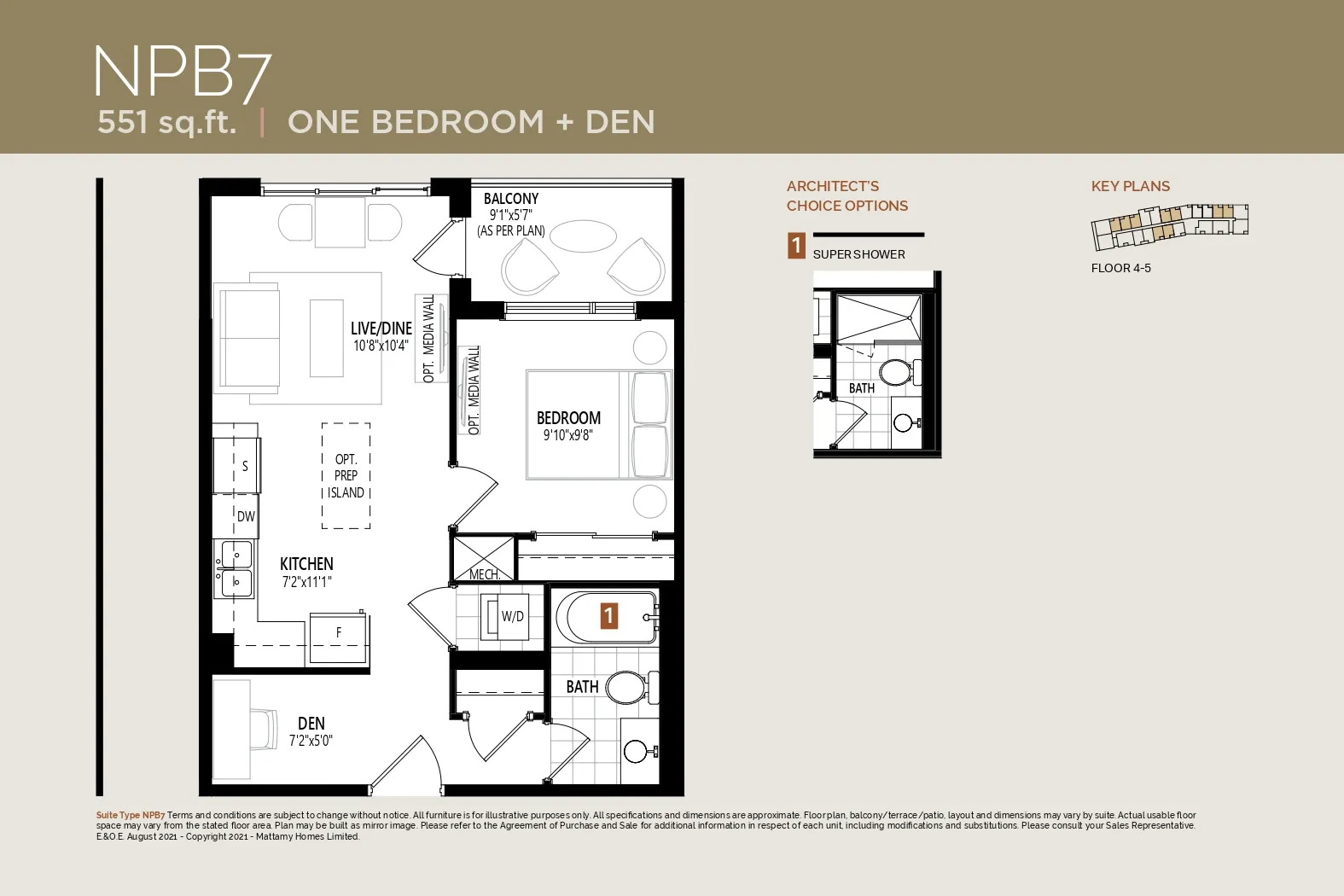 NPB7 Floor Plan of Views on the Preserve Condos with undefined beds