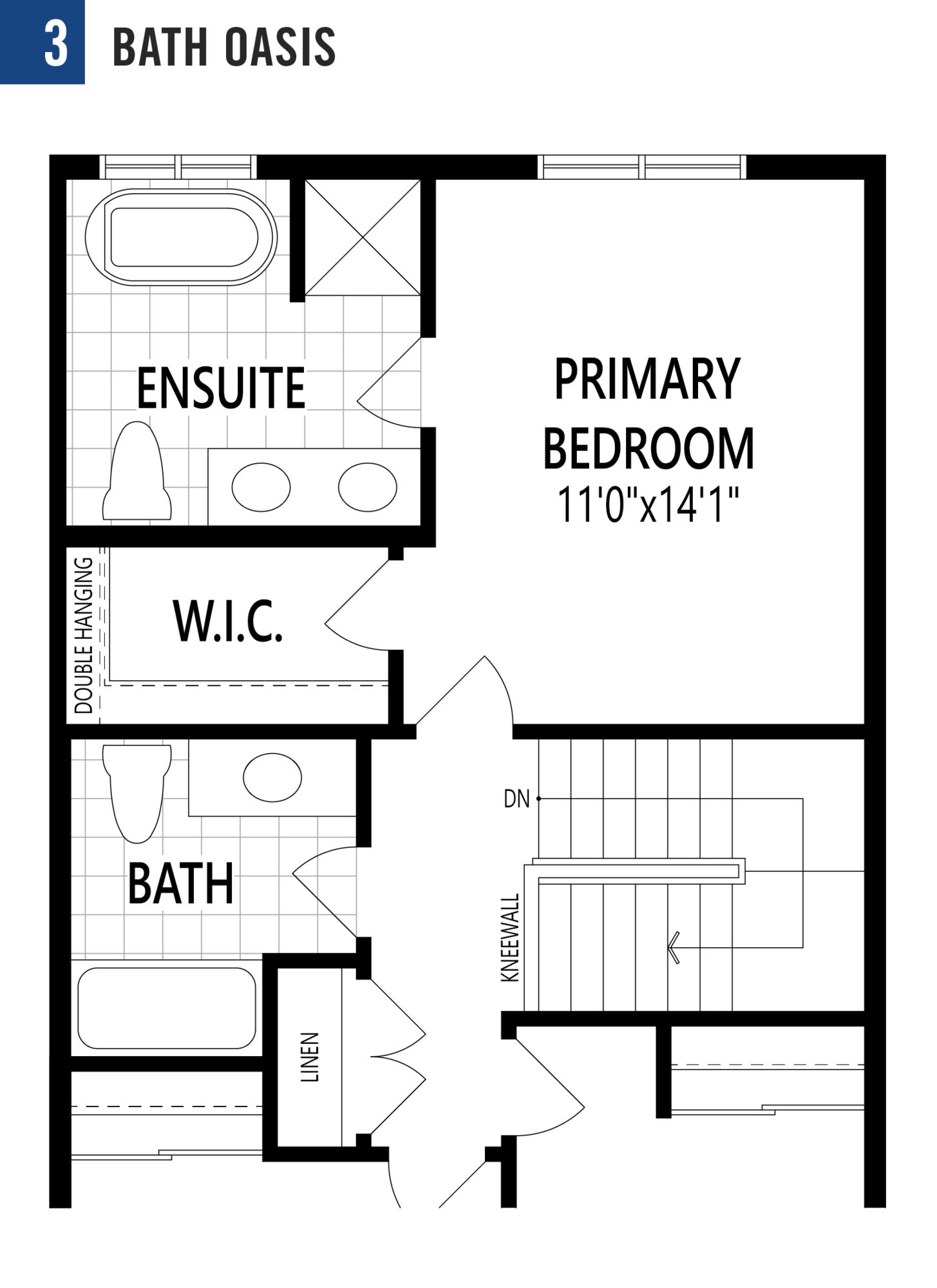 Fir Floor Plan of Richmond Meadows Towns with undefined beds