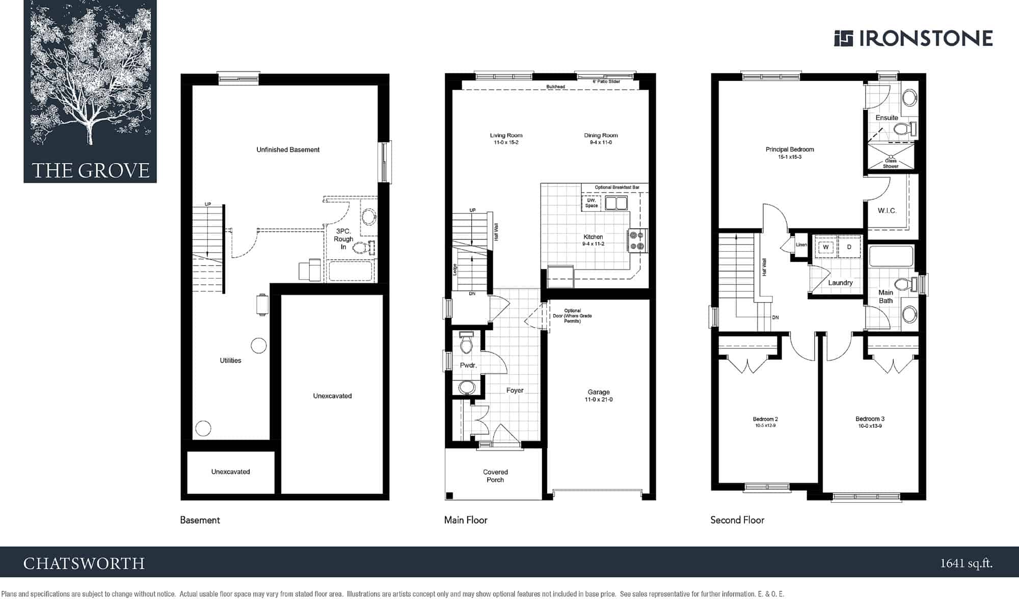  38 Julie Crescent  Floor Plan of  The Grove with undefined beds