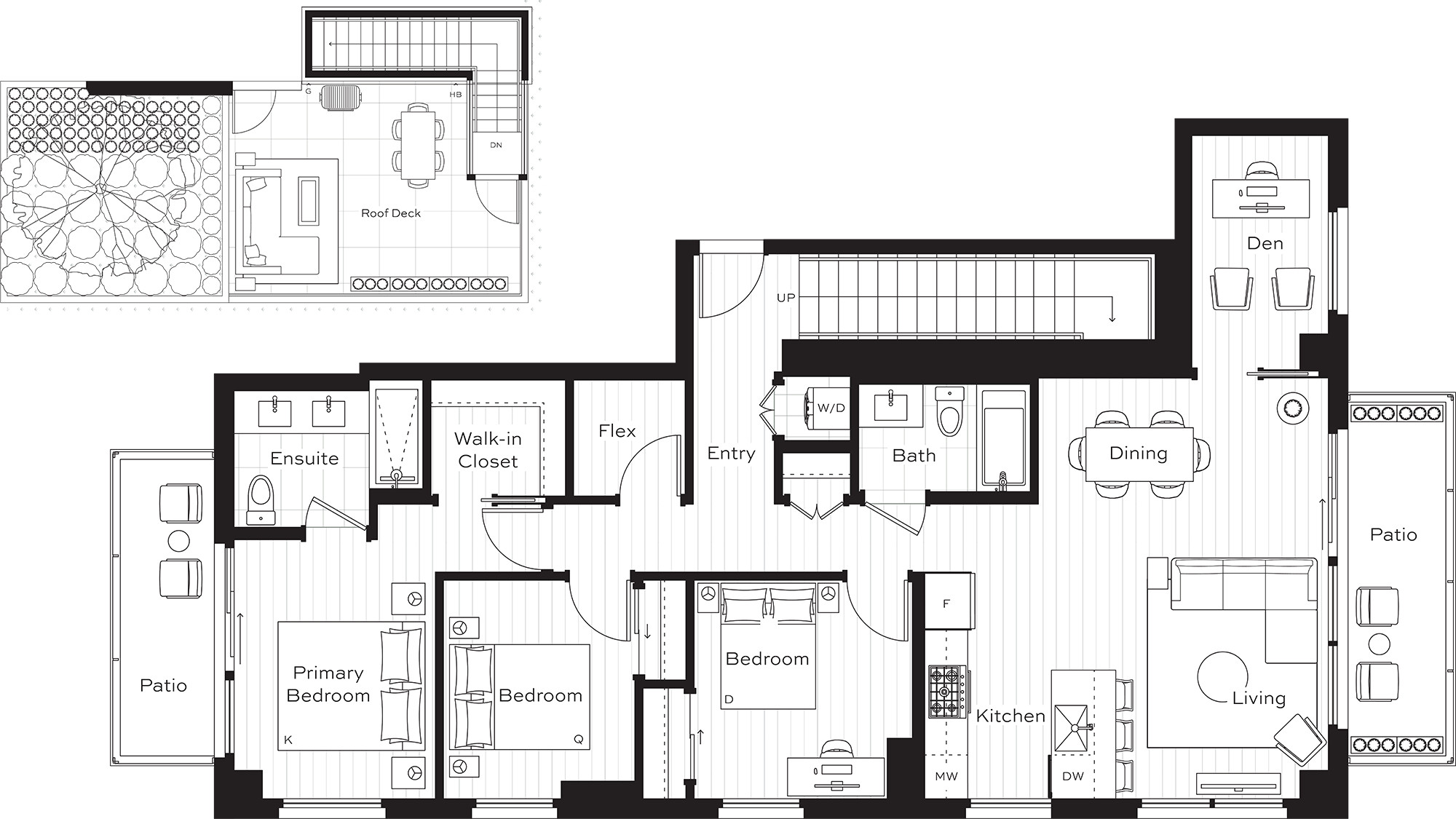 PH3 Floor Plan of Lina at QE Park Condos with undefined beds