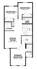  Apex B – 9854  Floor Plan of Edgemont East with undefined beds