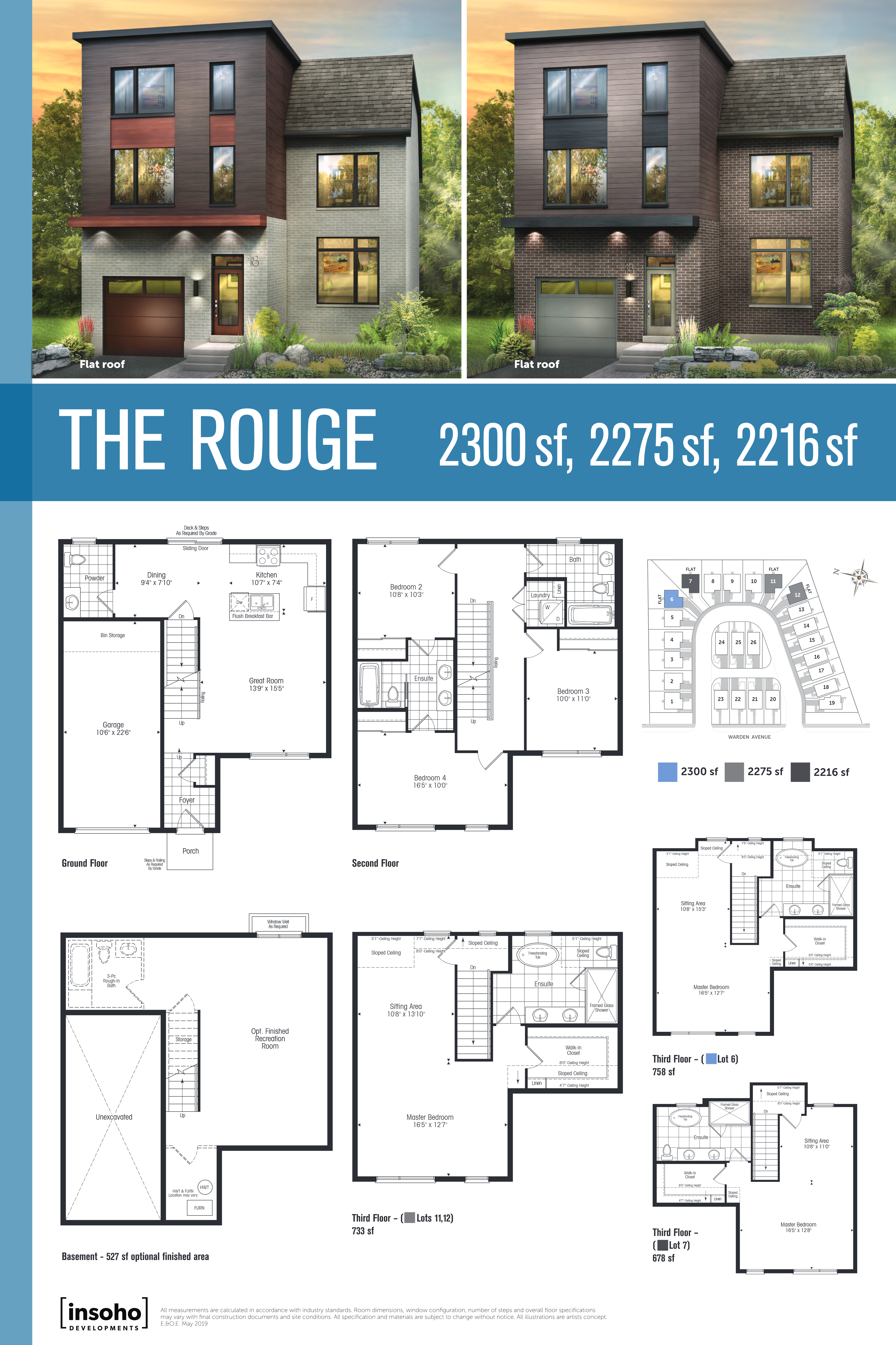  The Rouge  Floor Plan of WE26 Condos with undefined beds