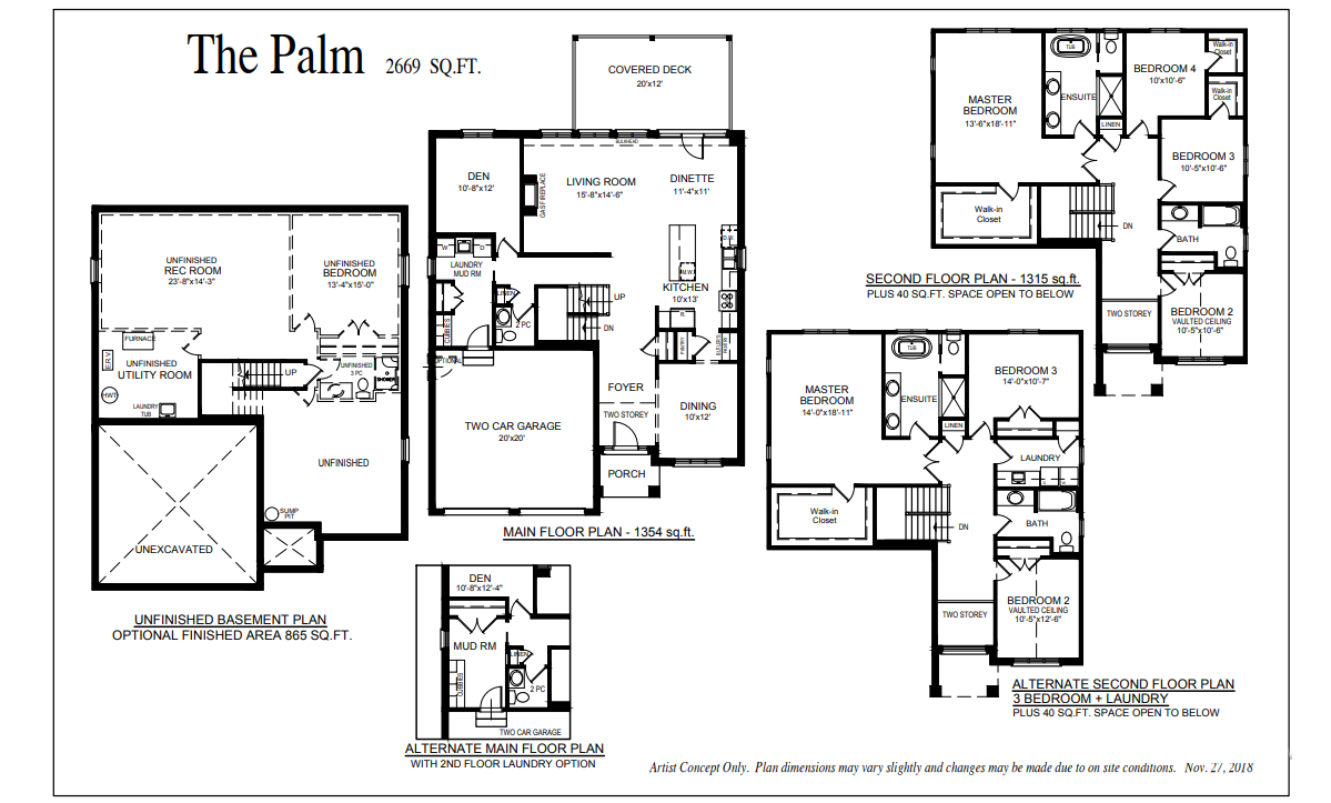  Lot 32  Floor Plan of Meadowlily with undefined beds