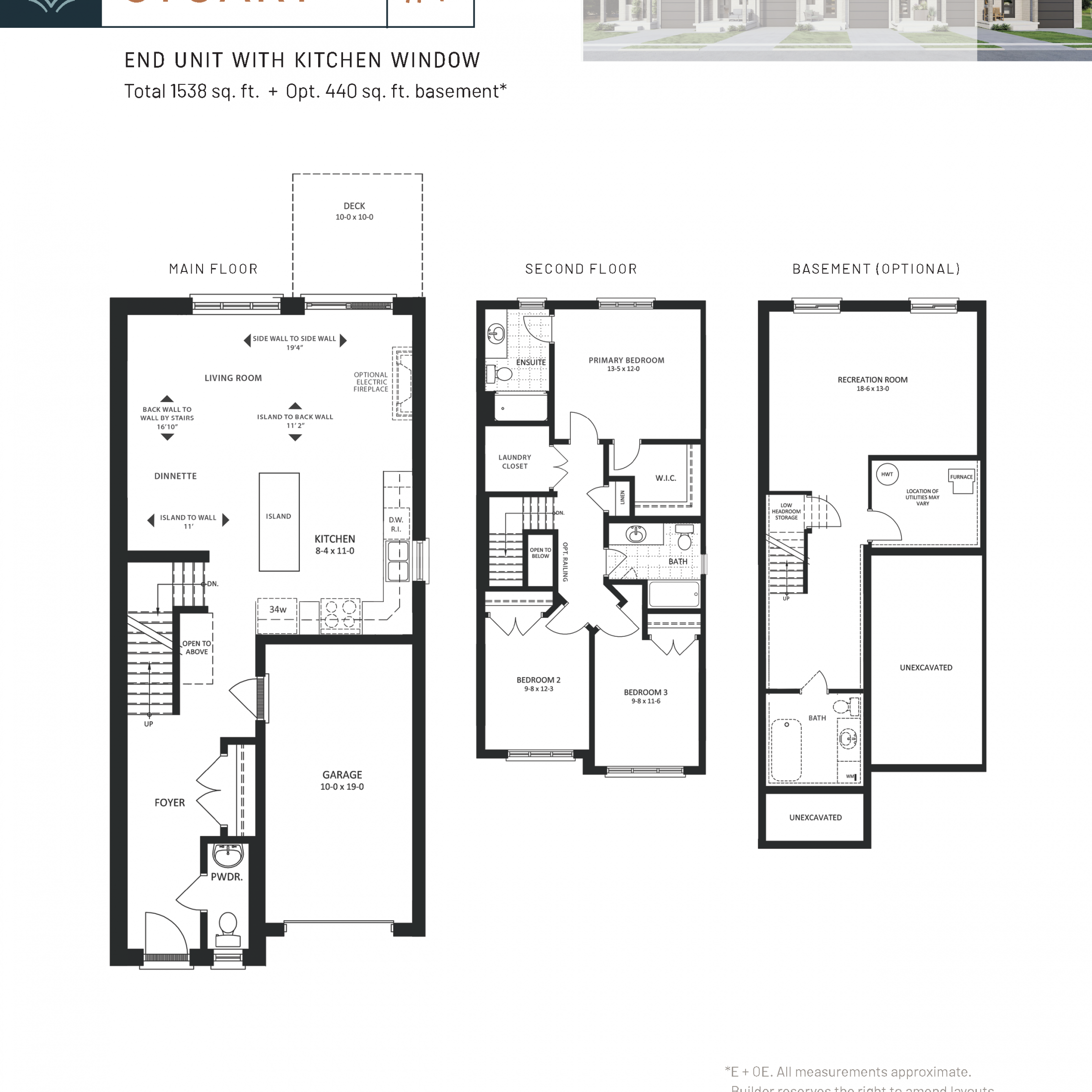  Stuart #1  Floor Plan of Fox Crossing Towns with undefined beds