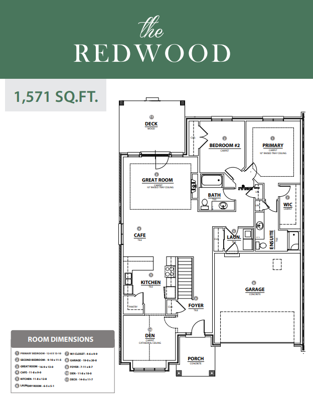  UNIT 32  Floor Plan of Whispering Pine at Warbler Woods Towns with undefined beds