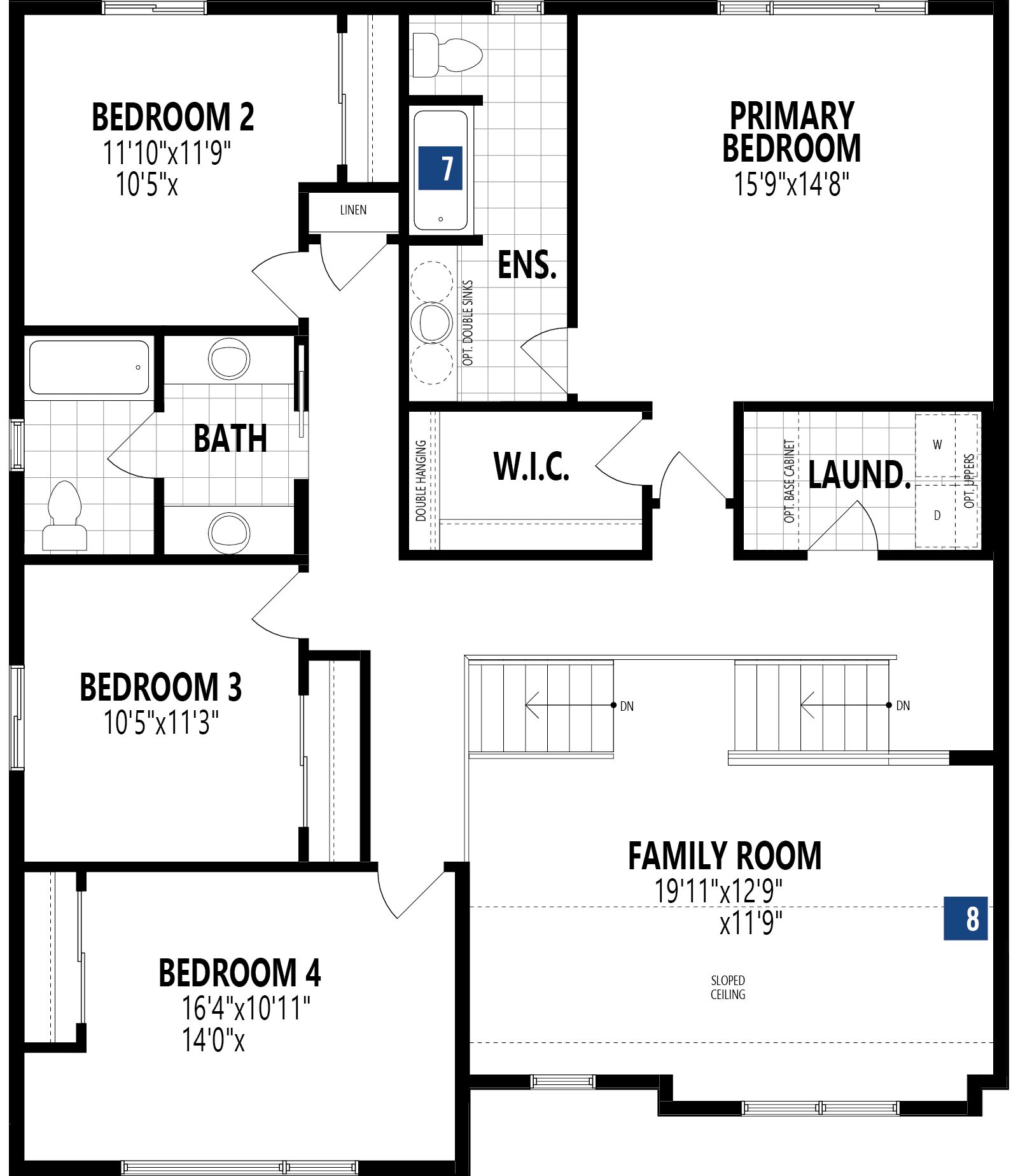 Armstrong Floor Plan of  Stillwater by Mattamy Homes Towns with undefined beds