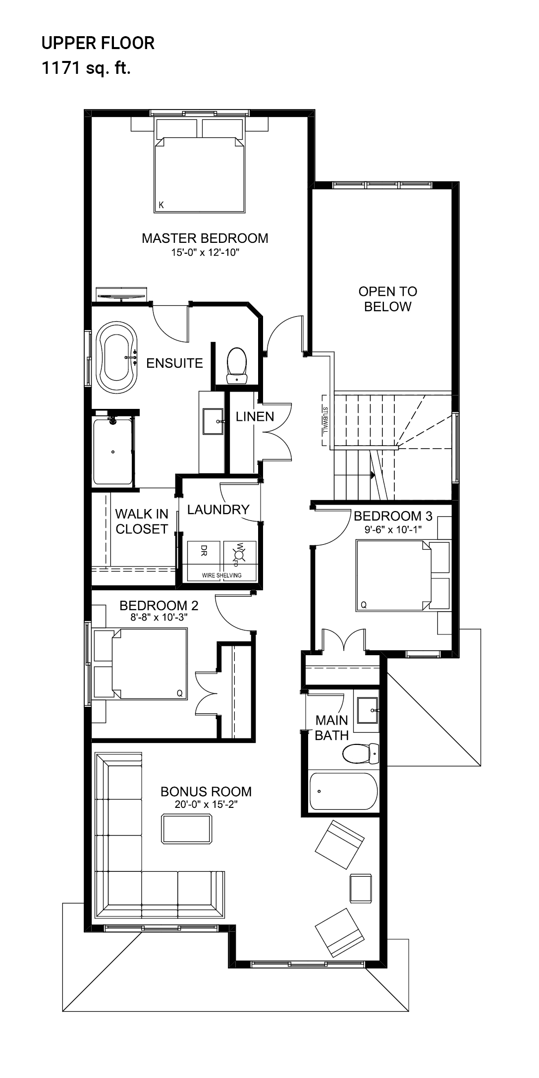  Chianti 26  Floor Plan of Woodhaven Edgemont with undefined beds