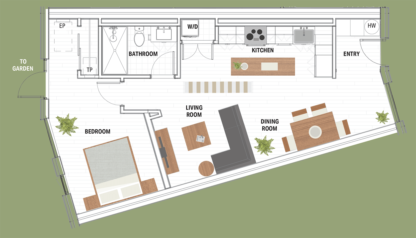 Woodfern Floor Plan of EVE Park Towns with undefined beds