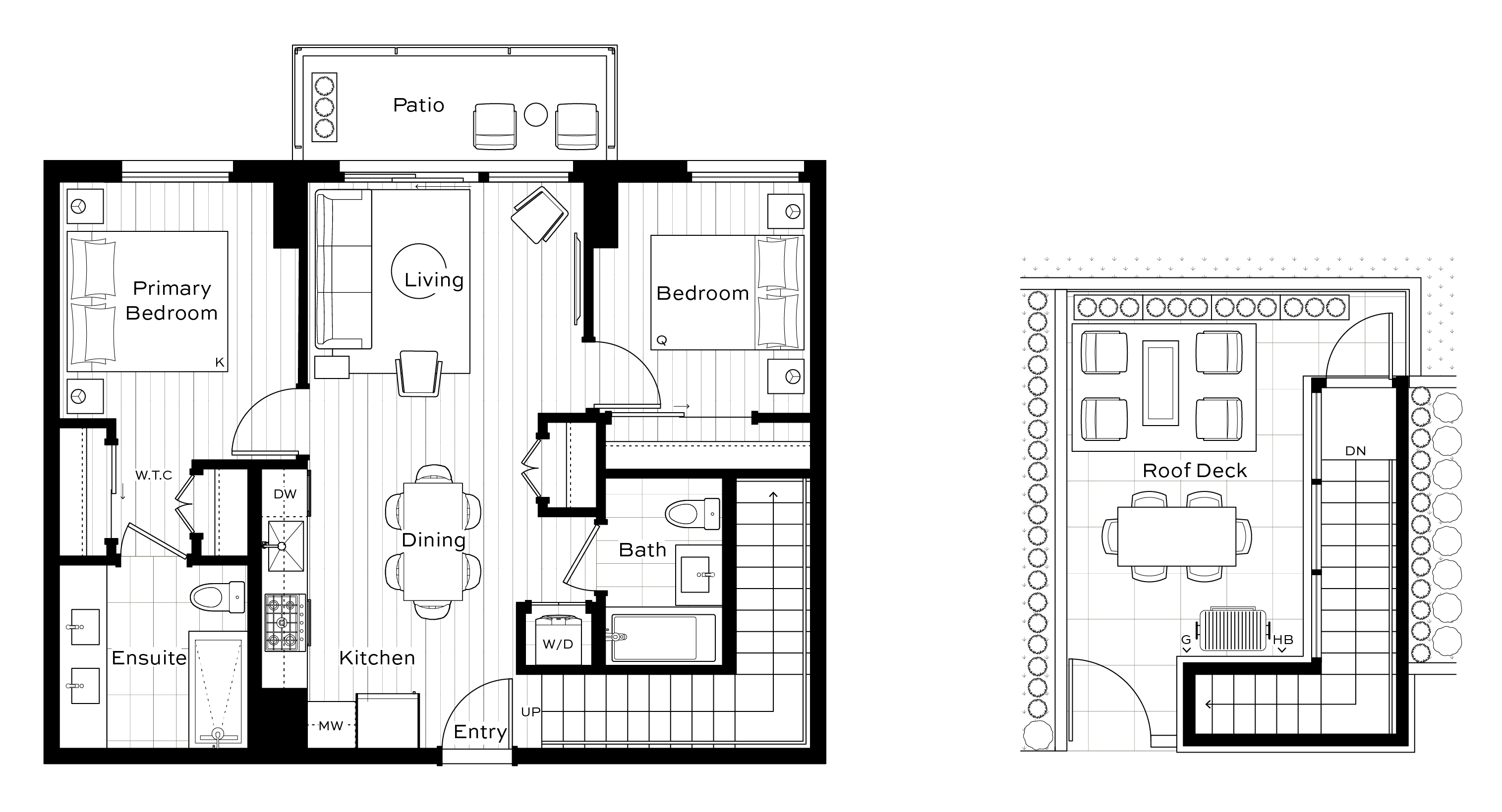 PH2 Floor Plan of Lina at QE Park Condos with undefined beds