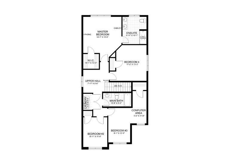  The Brodrick  Floor Plan of Old Victoria on the Thames - Phase 2 with undefined beds