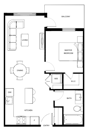 B7 Floor Plan of Park & Maven (Condos - Cardinal & Heron) with undefined beds