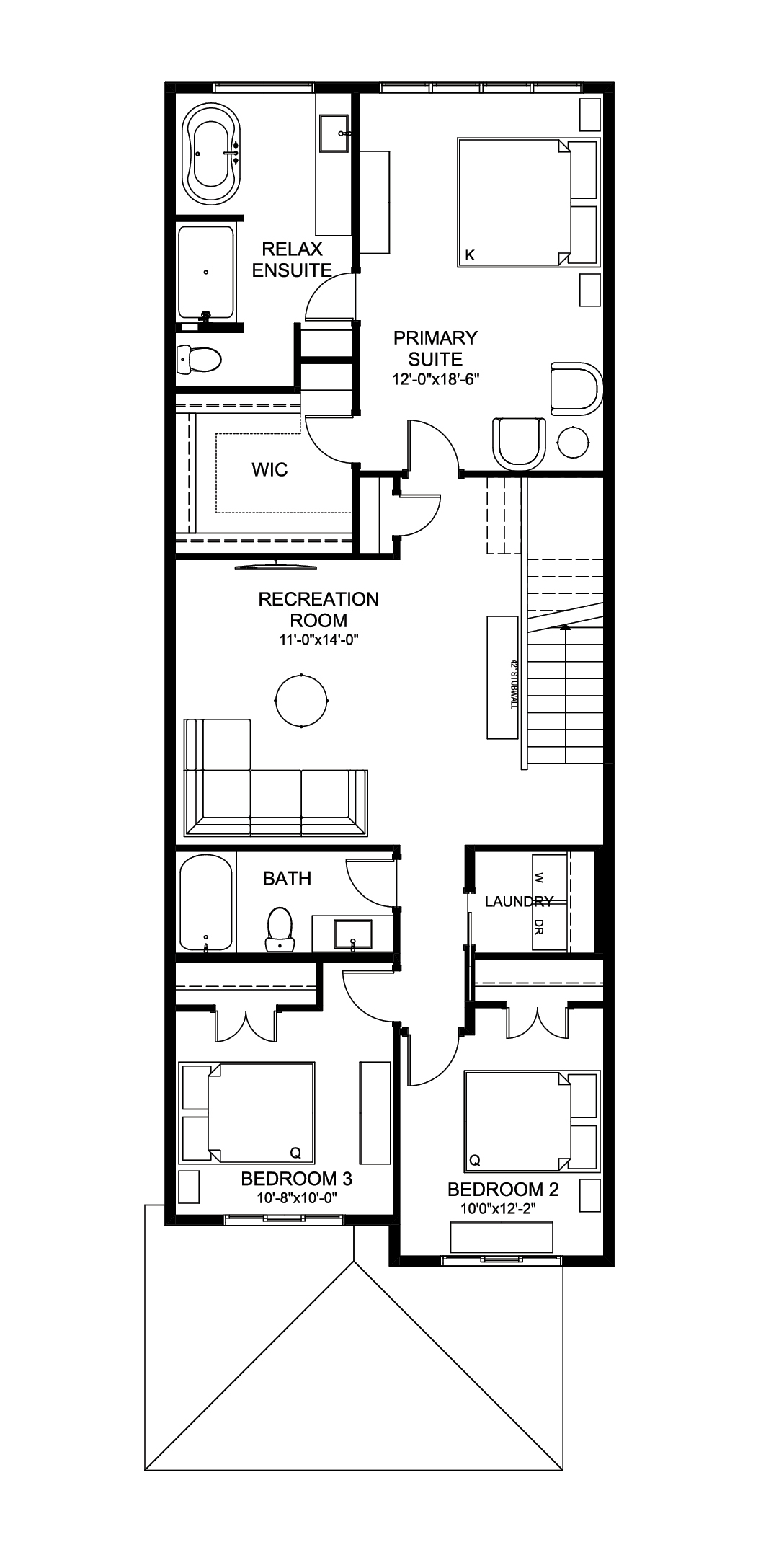  Entertain Gather 22  Floor Plan of Woodhaven Edgemont with undefined beds