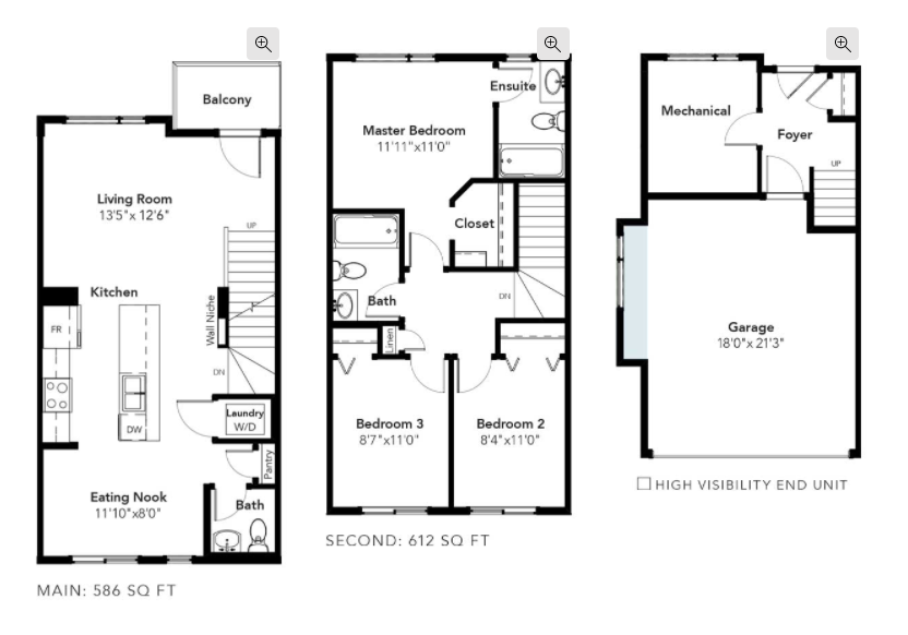 163 Floor Plan of The Village at Walker Lakes Towns with undefined beds