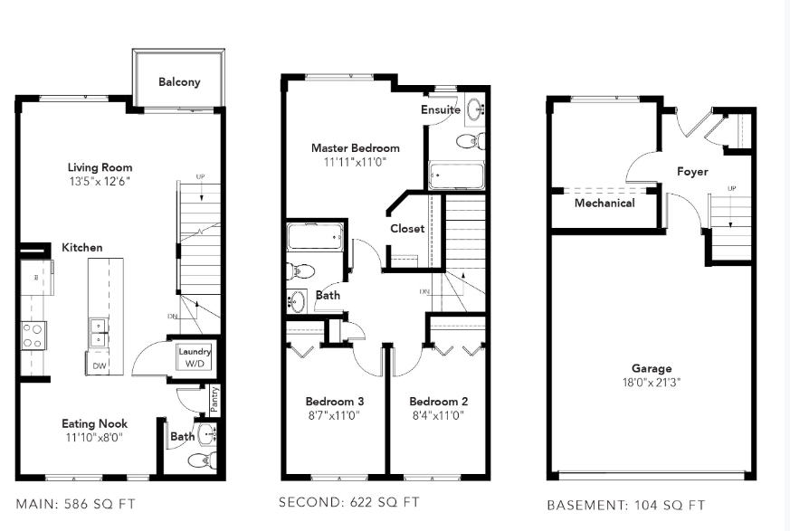 180 Floor Plan of The Village at Walker Lakes Towns with undefined beds