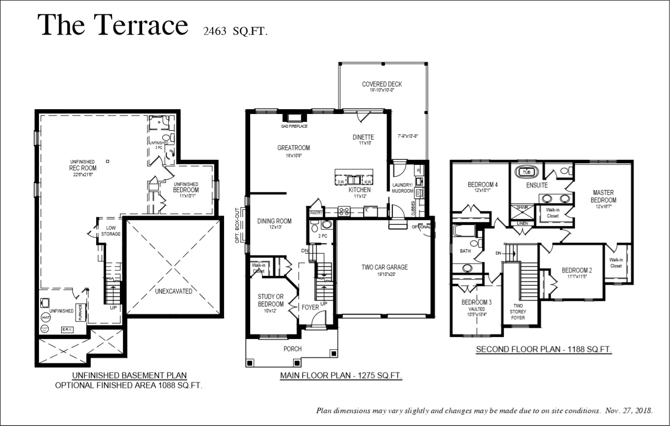  The Terrace  Floor Plan of Meadowlily with undefined beds