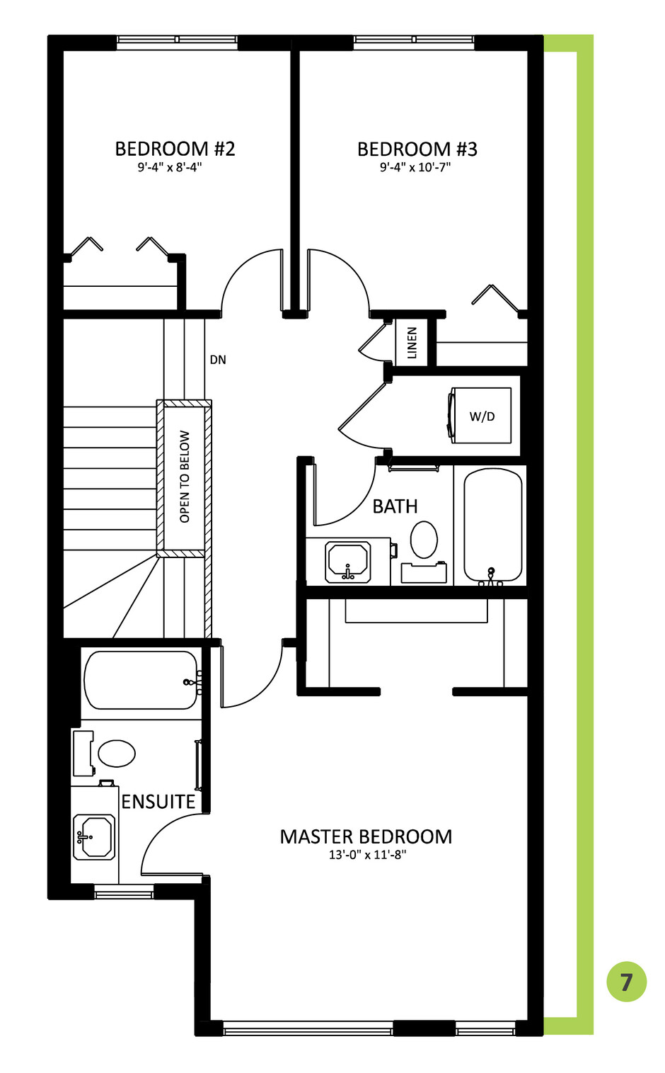 Cara Floor Plan of One at Keswick with undefined beds