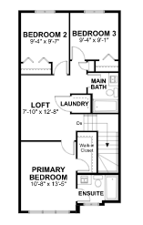  Sansa ii P4 – 422018  Floor Plan of Point at Glenridding Ravine Towns with undefined beds