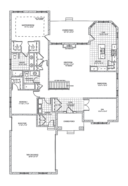  Lot 27  Floor Plan of RiverBend Golf Community with undefined beds