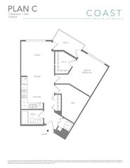 409 Floor Plan of COAST at Fraser Heights Condos with undefined beds