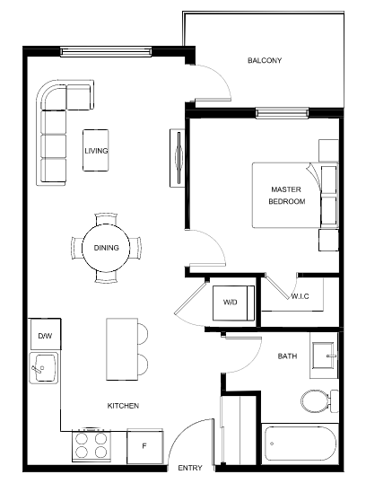 B5 Floor Plan of Park & Maven (Condos - Cardinal & Heron) with undefined beds