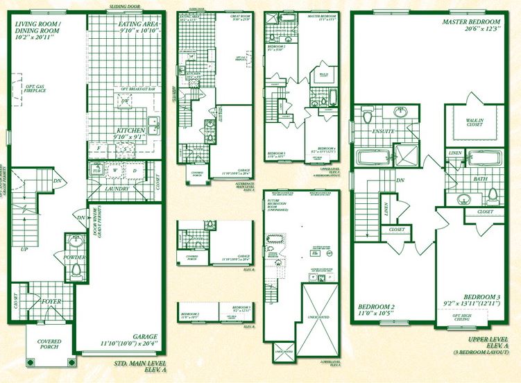  The Oxford B Lot 2  Floor Plan of  Landmark Estates  with undefined beds