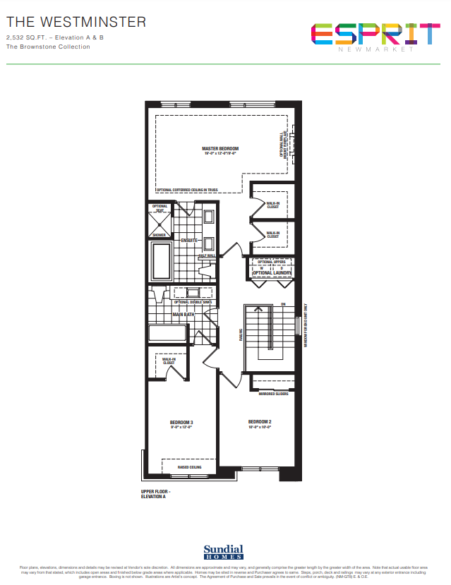 Lot G13A-8  Floor Plan of ESPRIT Newmarket Towns with undefined beds