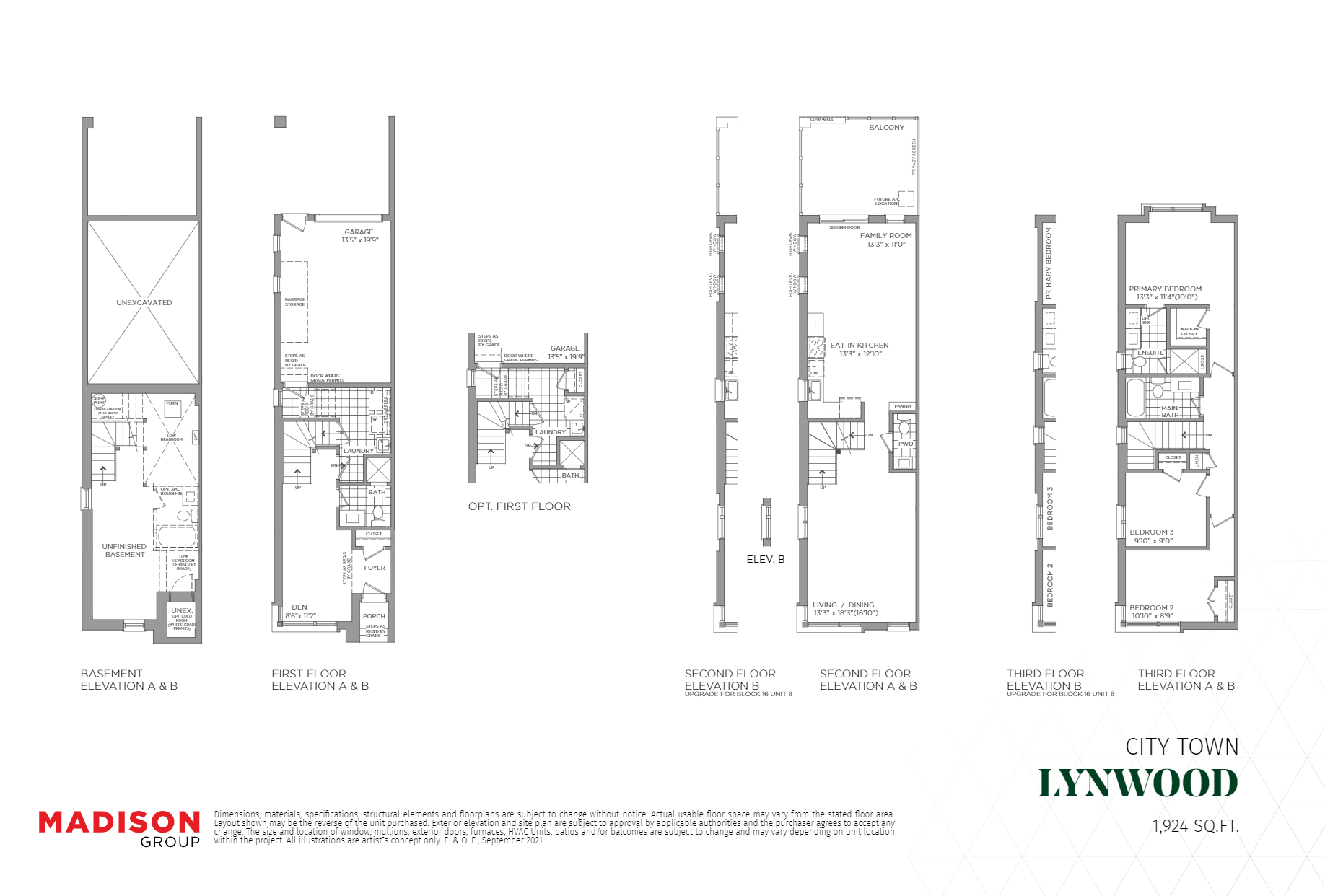 Lynwood End Floor Plan of MILA  with undefined beds