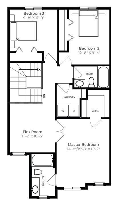  3006 169 St SW  Floor Plan of Saxony Glen with undefined beds