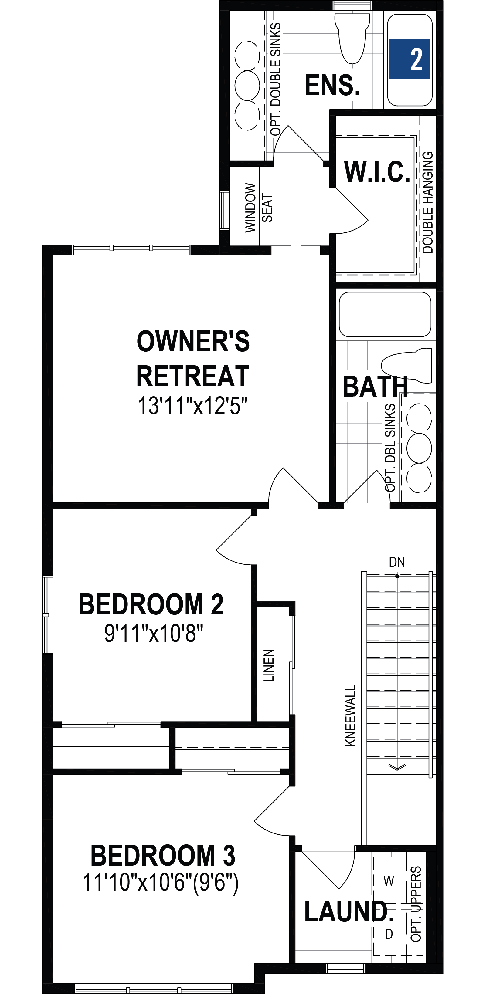 Palliser Floor Plan of  Stillwater by Mattamy Homes Towns with undefined beds