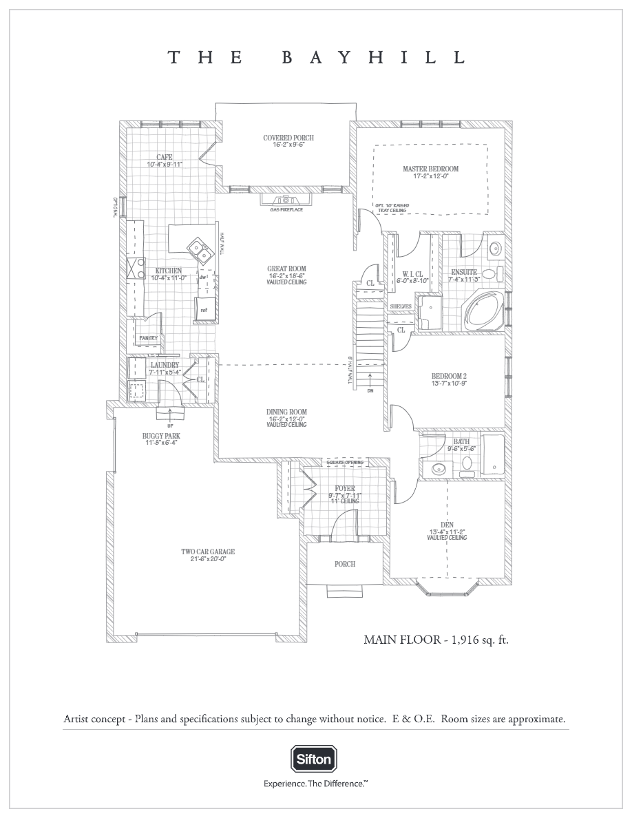  The Bay Hill  Floor Plan of RiverBend Golf Community with undefined beds