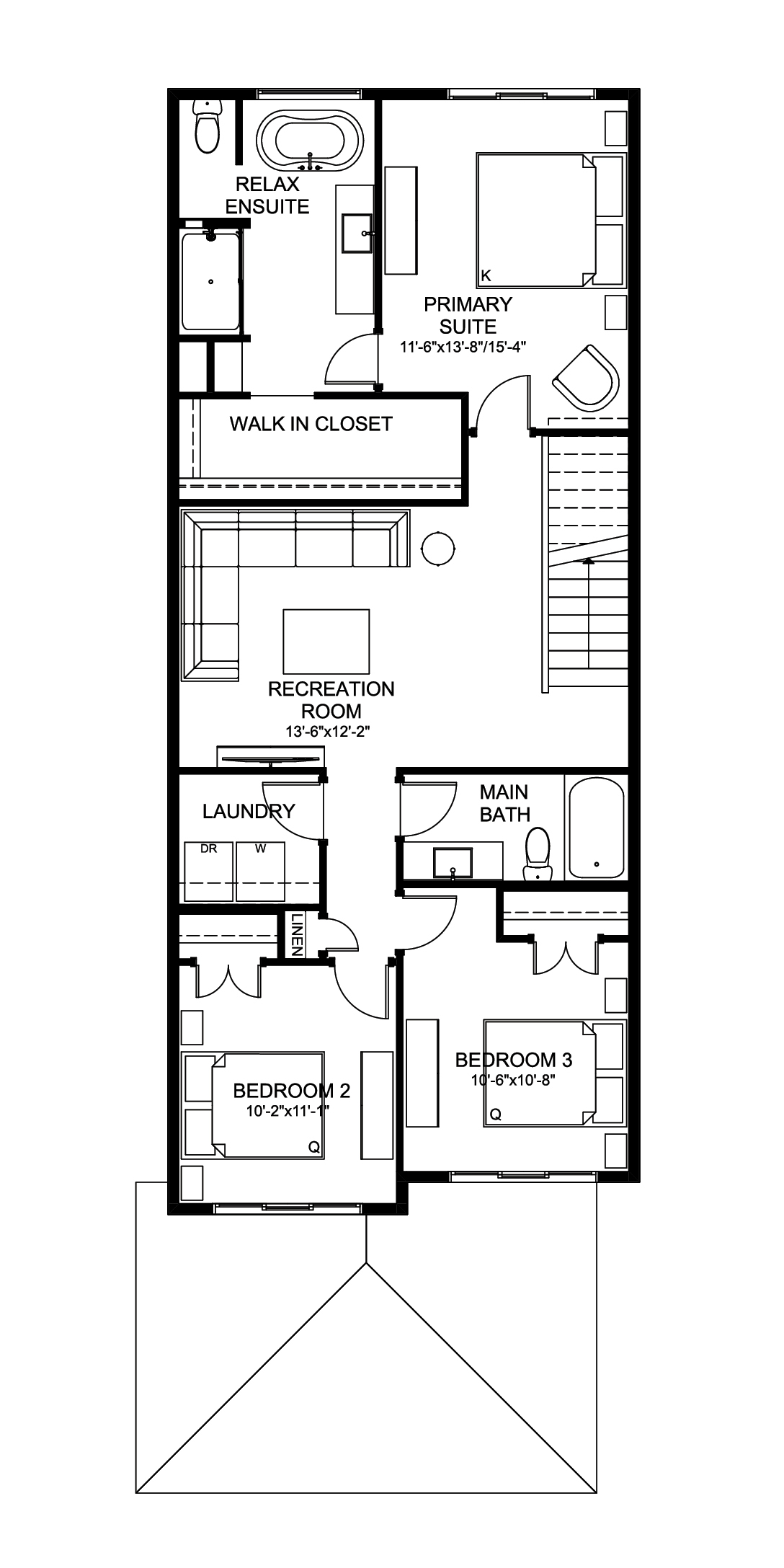  Entertain Impression 22  Floor Plan of Woodhaven Edgemont with undefined beds