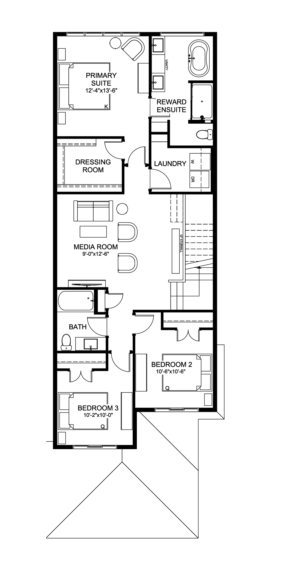  Career Achieve 22  Floor Plan of Woodhaven Edgemont with undefined beds