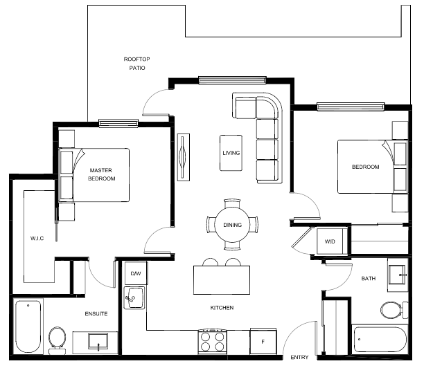 F12 Floor Plan of Park & Maven (Condos - Cardinal & Heron) with undefined beds
