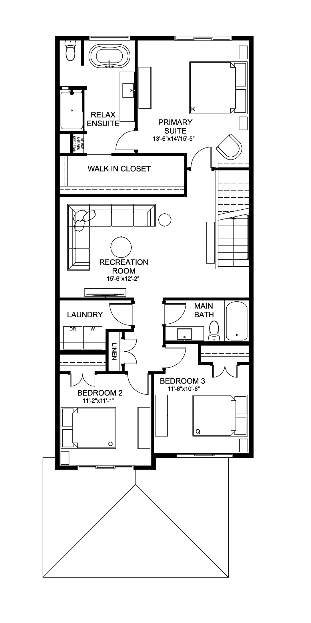  Entertain Impression 24  Floor Plan of Woodhaven Edgemont with undefined beds