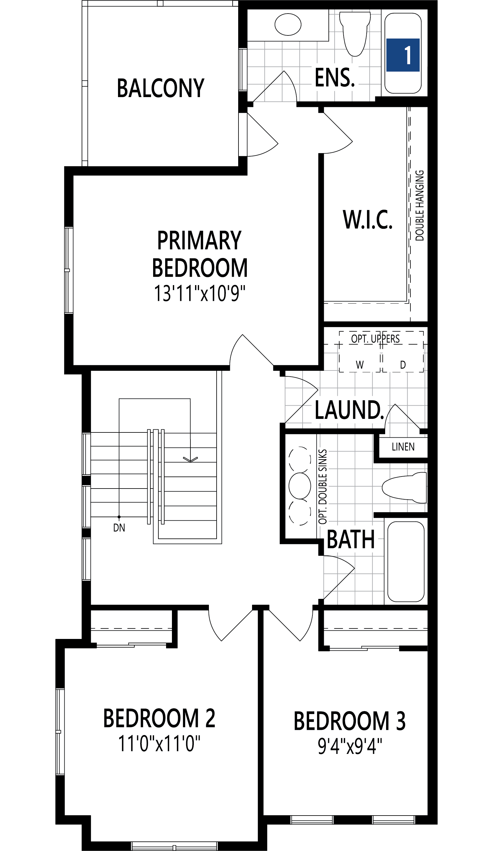  Windsor Corner  Floor Plan of  Stillwater by Mattamy Homes Towns with undefined beds