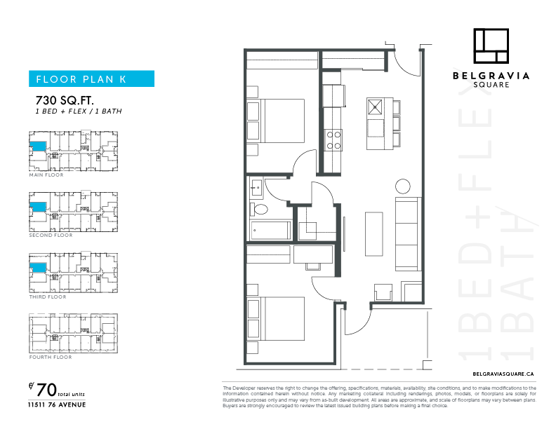 112 Floor Plan of Belgravia Square Condos with undefined beds