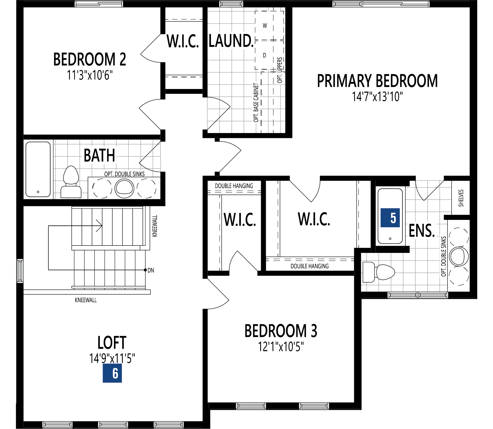 Maclaren Floor Plan of  Stillwater by Mattamy Homes Towns with undefined beds