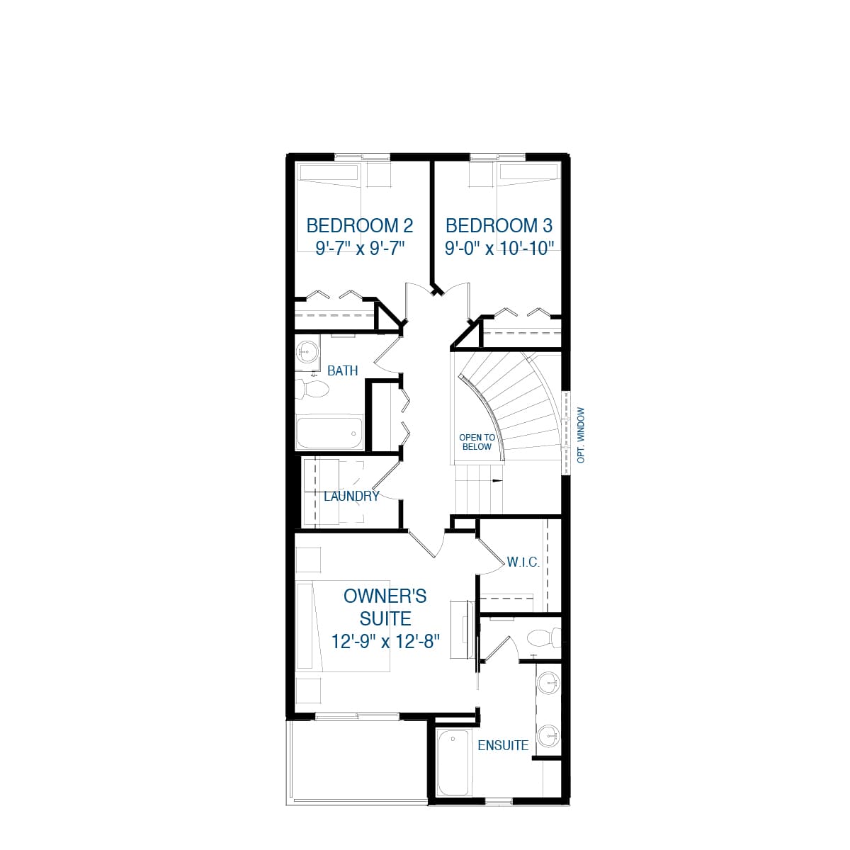  Laned Collection - Belvedere  Floor Plan of Parkland with undefined beds