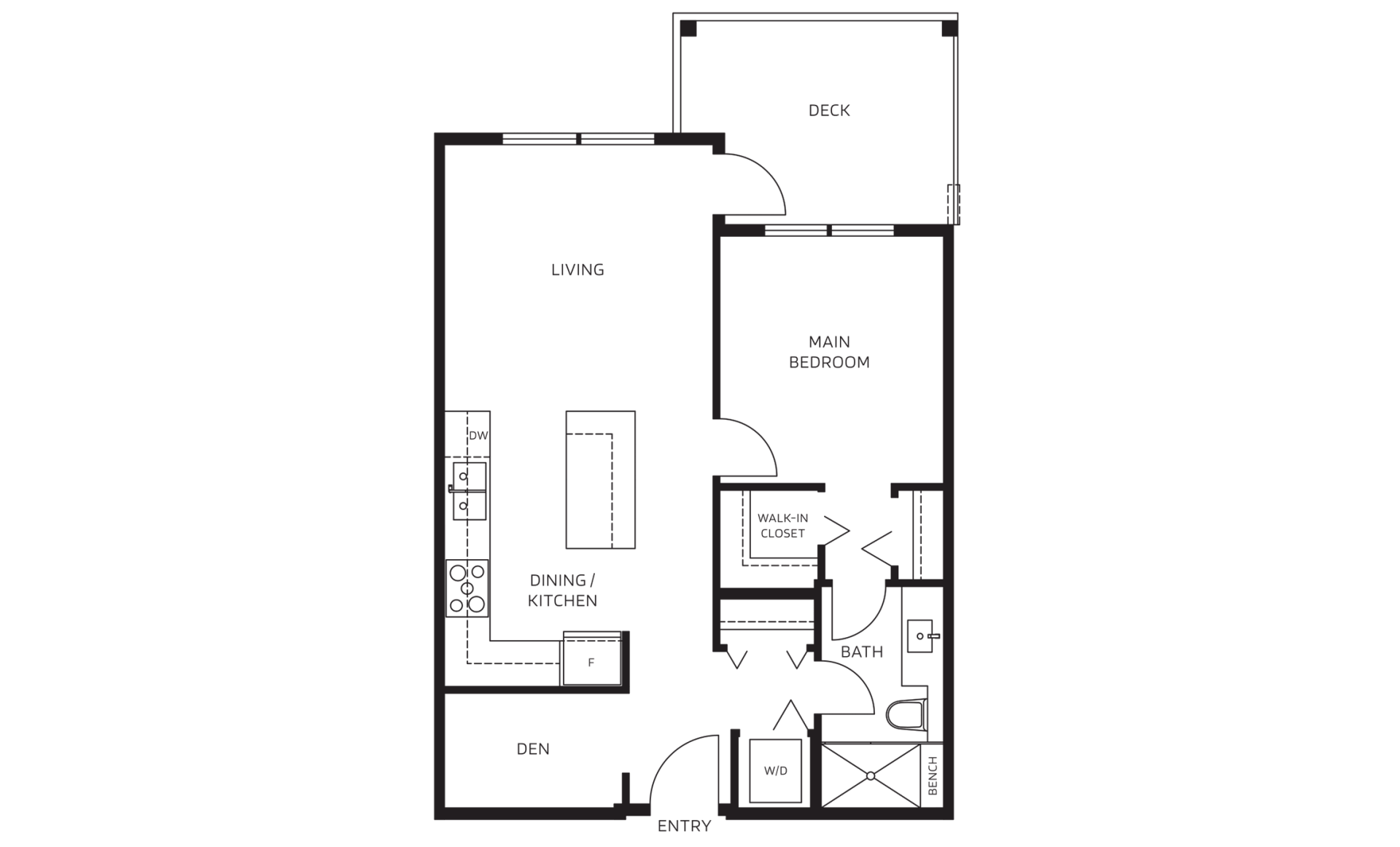  Floor Plan of Skylark Condos with undefined beds