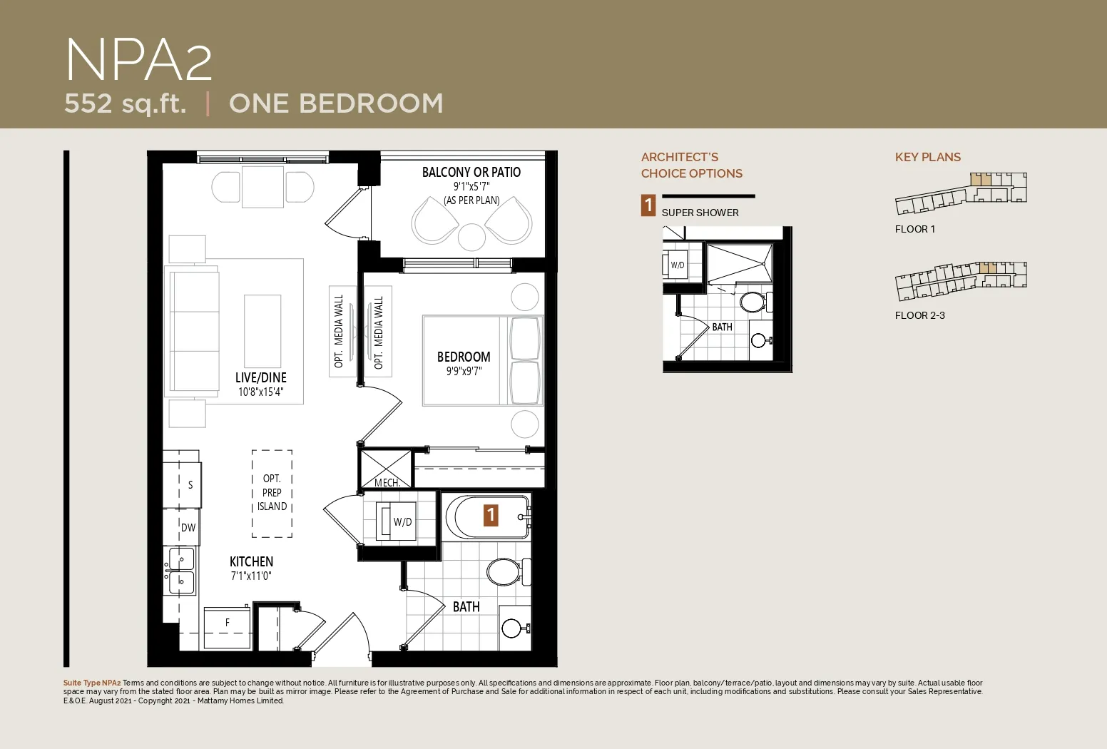 NPA2 Floor Plan of Views on the Preserve Condos with undefined beds