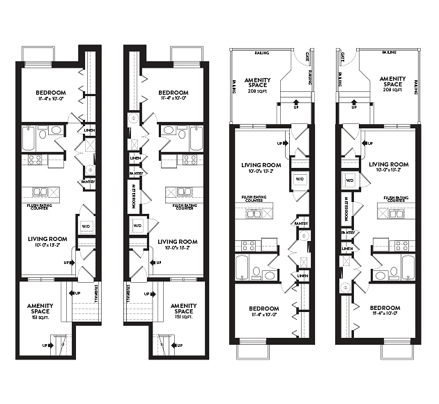  Floor Plan of Zen Abrio with undefined beds