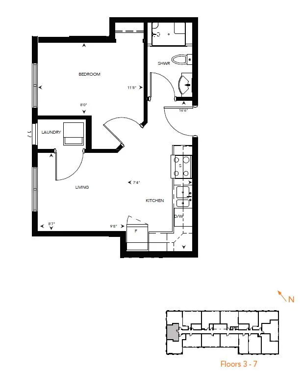  Floor Plan of Sunview Suites Condos with undefined beds