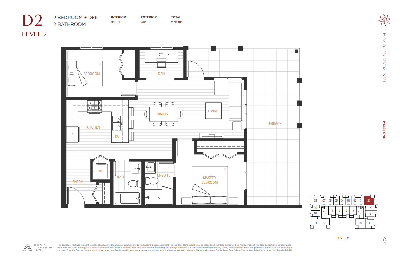 223 Floor Plan of Pura (Phase 1) Condos with undefined beds