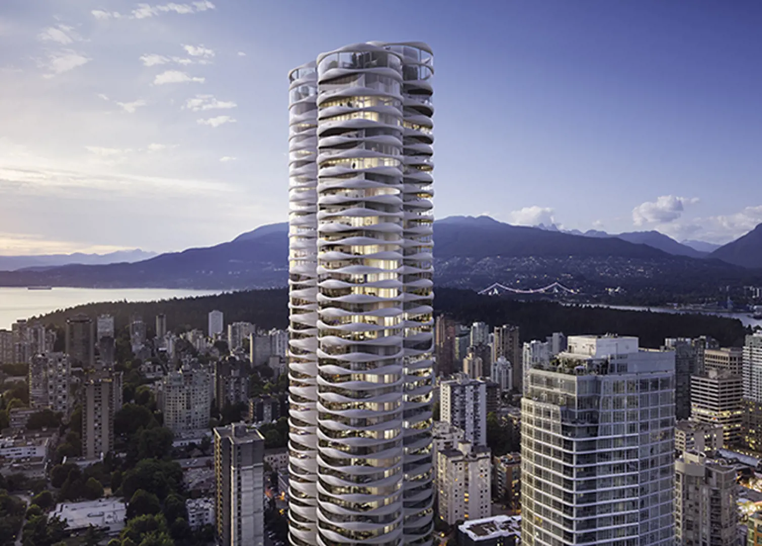 The Butterfly Condos located at 1019 Nelson Street, Vancouver, BC image