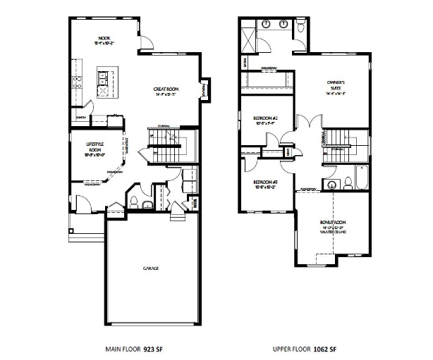 Maddy II Floor Plan of Aster with undefined beds
