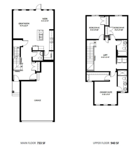 Willo Floor Plan of Aster with undefined beds